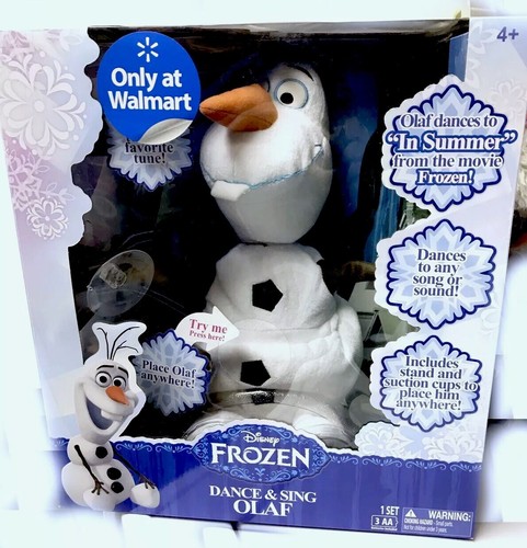 singing olaf plush