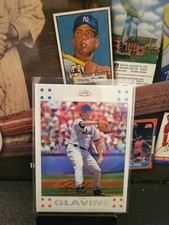 2007 Topps Chrome Tom Glavine White Refractor #504/660 SP #165 HOF 🔥 