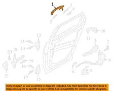 HYUNDAI OEM 23-25 Palisade Rear Door Lock Hardware-Handle, Outside 83650S8900