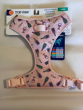 Top Paw Adjustable Fashion Comfort Dog Harness Large 