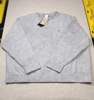 NIKE Tech Pack Sweatshirt 3XL Mens Gray Forward Crew Thermafit ADV Oversized Fit