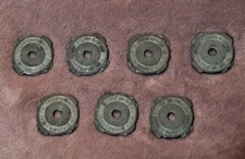 Seven 7" 45RPM Metal Adapter Inserts - Webster-Chicago Corporation