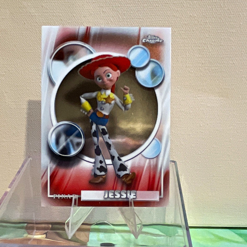 2026 Topps Chrome Disney Pixar Toy Story 4 Jessie #195 Base Set Card