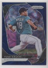 2020 Panini Prizm Tier II Navy Blue Kaleidoscope 34/35 Yusei Kikuchi #150 0c3