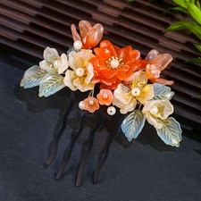 Ancient Style Hair Accessories Set Hairpin Comb Headpiece Hanfu Decoration