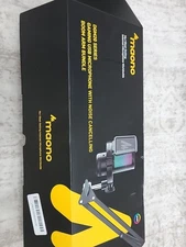 Maono Noise Cancellation Condenser Mic with Mute & Monitoring USB DGM20S - BLACK