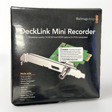 Blackmagic Design DeckLink Mini Recorder PCIe SDI HDMI Card 1-Bit BDLKMINIREC