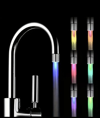 FBGood Colorful Romantic 7 Color Changing LED Light Shower
