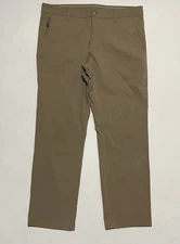 Weatherproof Vintage Mens Pants Size 36 x 29 Tan Khaki Slim Straight Regular Fit