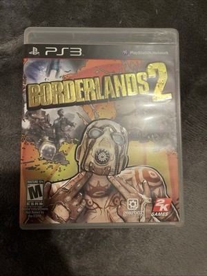 Borderlands 2 Sony PlayStation 3 PS3 Disc with Manual Tested Working