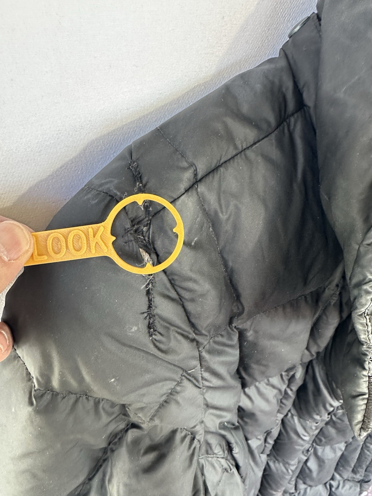 NORTH FACE Knee Puffer Coat Black Basic Women's S… - image 3