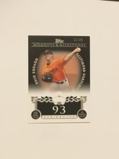 2008 Moments & Milestones Erik Bedard #95 Black 11/25