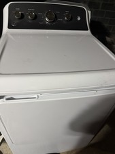 GE GTD48GASW0WB Natural Gas Front-Load Clothes Dryer, White, Freestanding