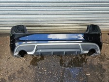 2010 VOLVO S60 R-DESIGN REAR BUMPER IN BLACK DAMAGED PLEASE SEE ALL PICTURES