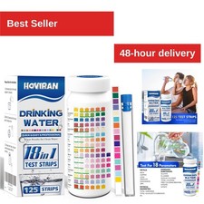 HOVIRAN Drinking Water Test Strips 125ct - Home Water Testing Kit