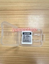 Lexar 256GB SD card SILVER series SDXC UHS-I V30 U3 read 205MB/s write 140MB/s