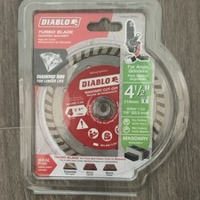Diablo 4-1/2" Turbo Diamond Saw Blade DDD045TUR101C Concrete Brick Stone