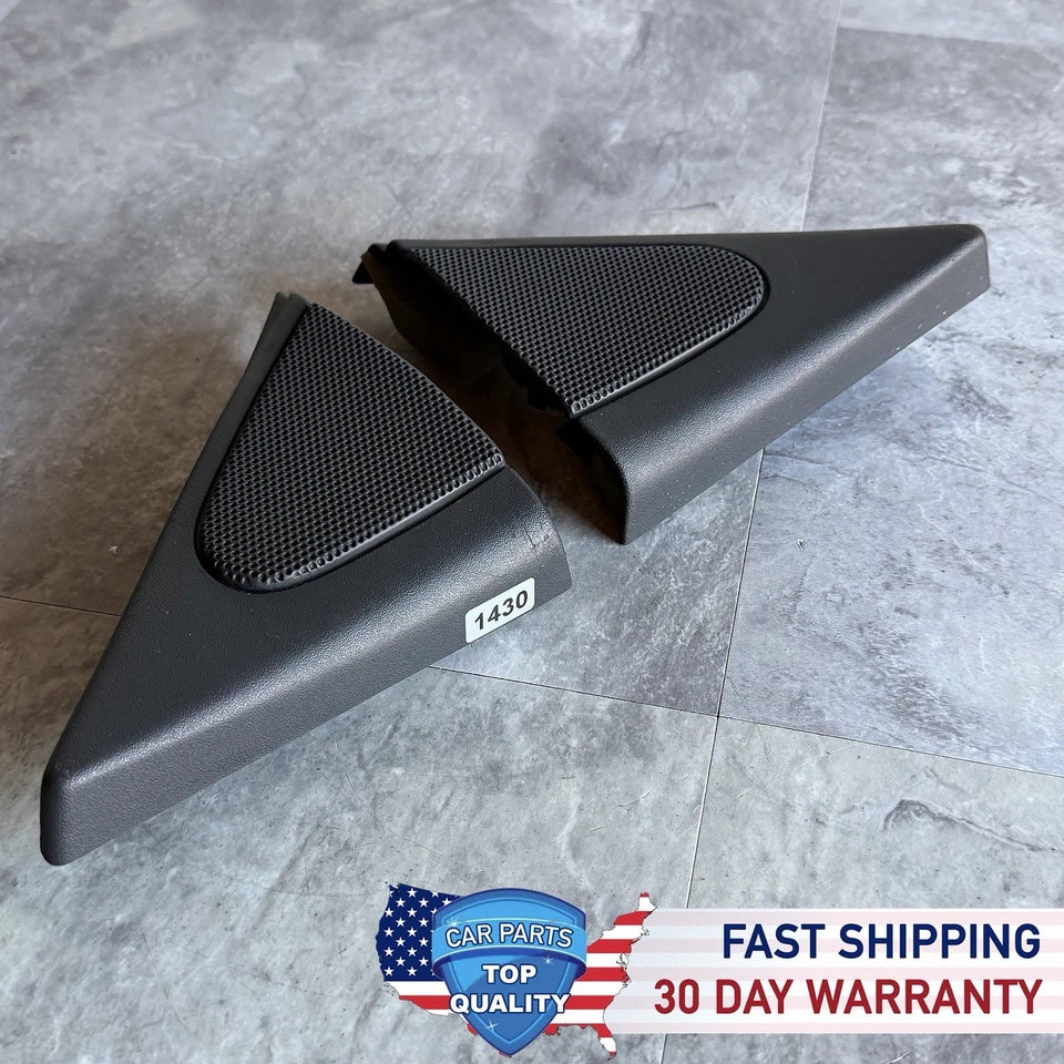 00-06 Mercedes W215 CL500 CL55 Puerta Derecha Izquierda Tweeter Altavoz Cubierta Negro OEM Foto 3 de 4