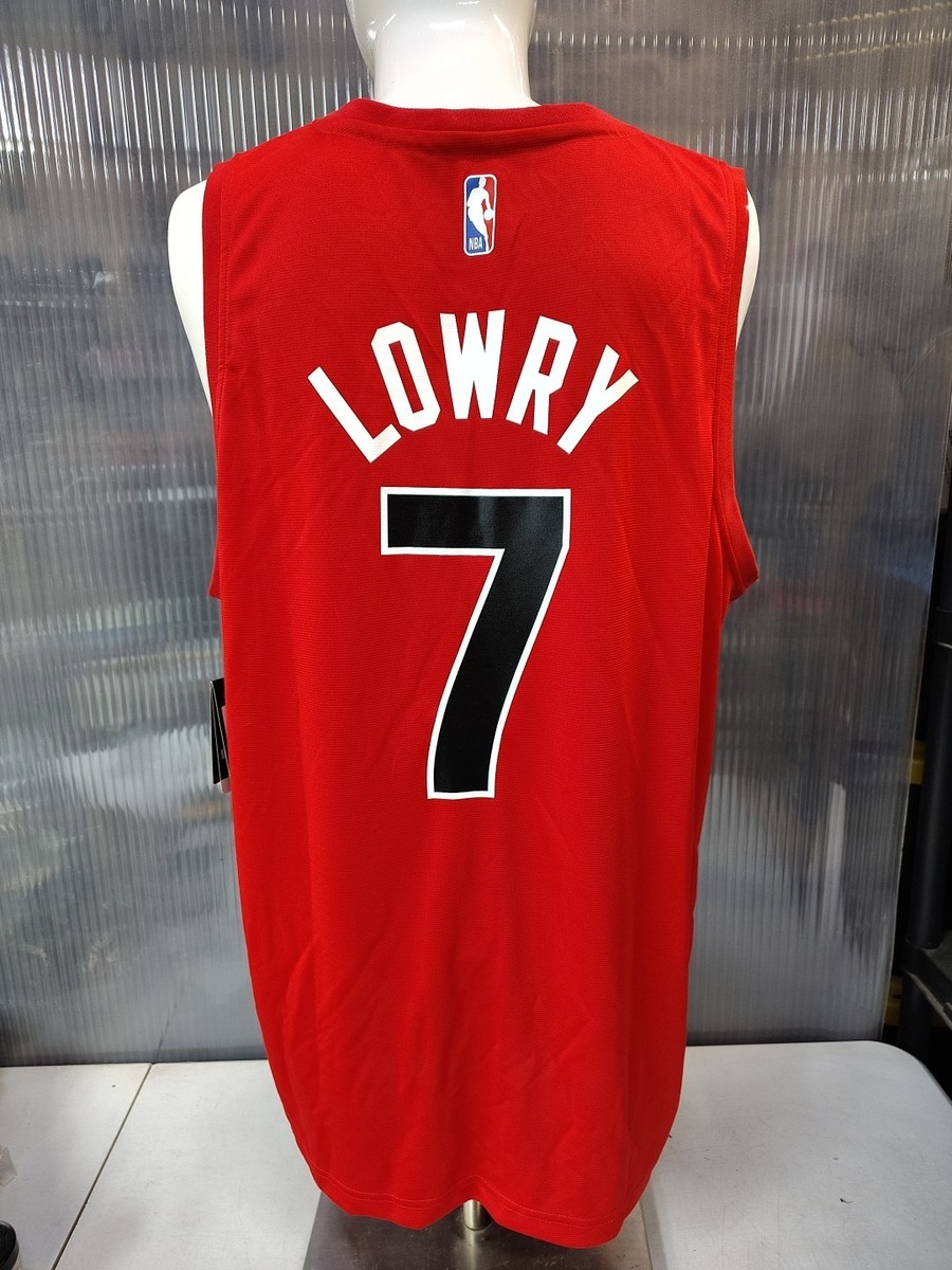 Kyle Lowry Number 7 Toronto Raptors Fanatics Extra Large
