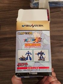 Complete Rockman X4 Special Limited Pack Megaman Mega Man Sega Saturn Video Game