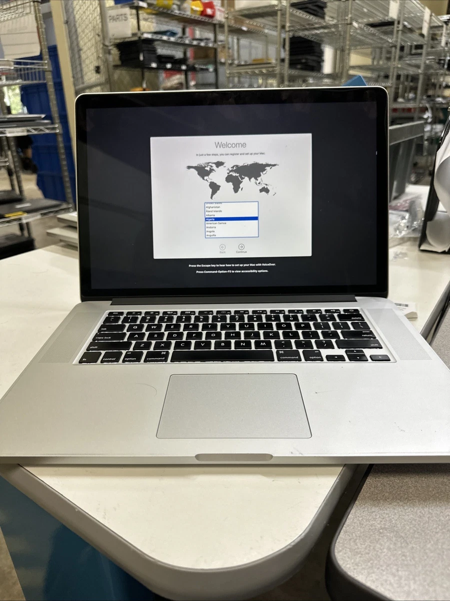 2015 Apple MacBook Pro 15.4 Inch Laptops for sale | eBay