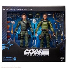 G.I. Joe Classified Series  181  Ralph  Steeler  Pulaski & Short-Fuze New Sealed