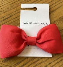 Janie and Jack Red Hair Bow New With Tags