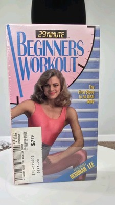 Vintage 1988, 29-Minute Beginners Workout , Deborah Lee, VHS Factory Sealed New