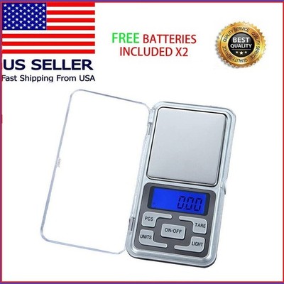 USA Accurate 0.01g - 200g Jewelry Diamond Scale Mini Digital LCD Easy to Carry