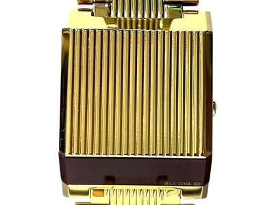 New Bulova 97C110 Archive Series 1976 Reprint Model Computron Red LED Digital