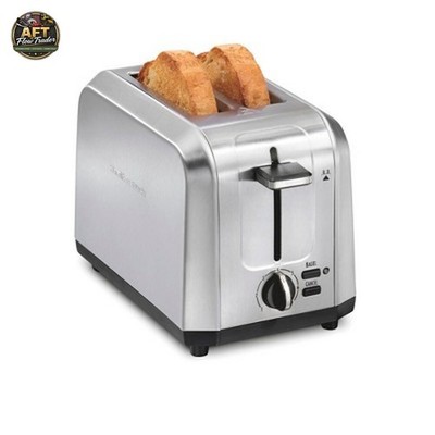 Hamilton Beach 2 Slice Stainless Steel Toaster - Bagel & Bread