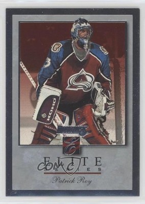 1996-97 Donruss Elite Series 5080/10000 Patrick Roy #10 HOF 4ry