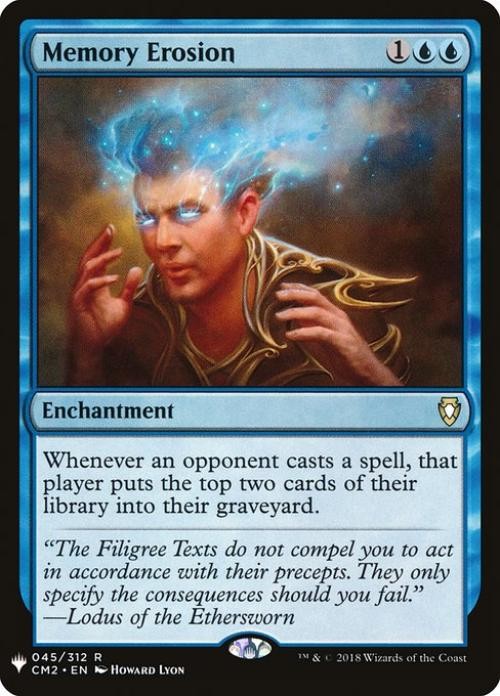 Memory Erosion - Near Mint MTG Mystery Booster