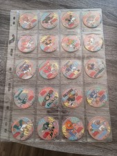 Squadra sportiva NFL 1995 POGS Boink! Street Caps Calcio SET COMPLETO