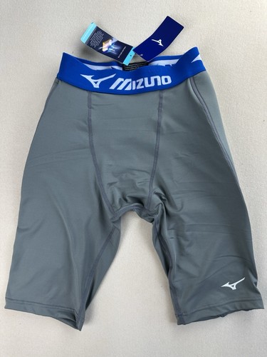 Mizuno Baseball Elite Schiebeshorts Herren klein grau gepolstert Leistung sportlich