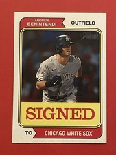 ANDREW BENINTENDI (TRADED/SIGNED VARIATION) 2023 Heritage High Number #TSS-37