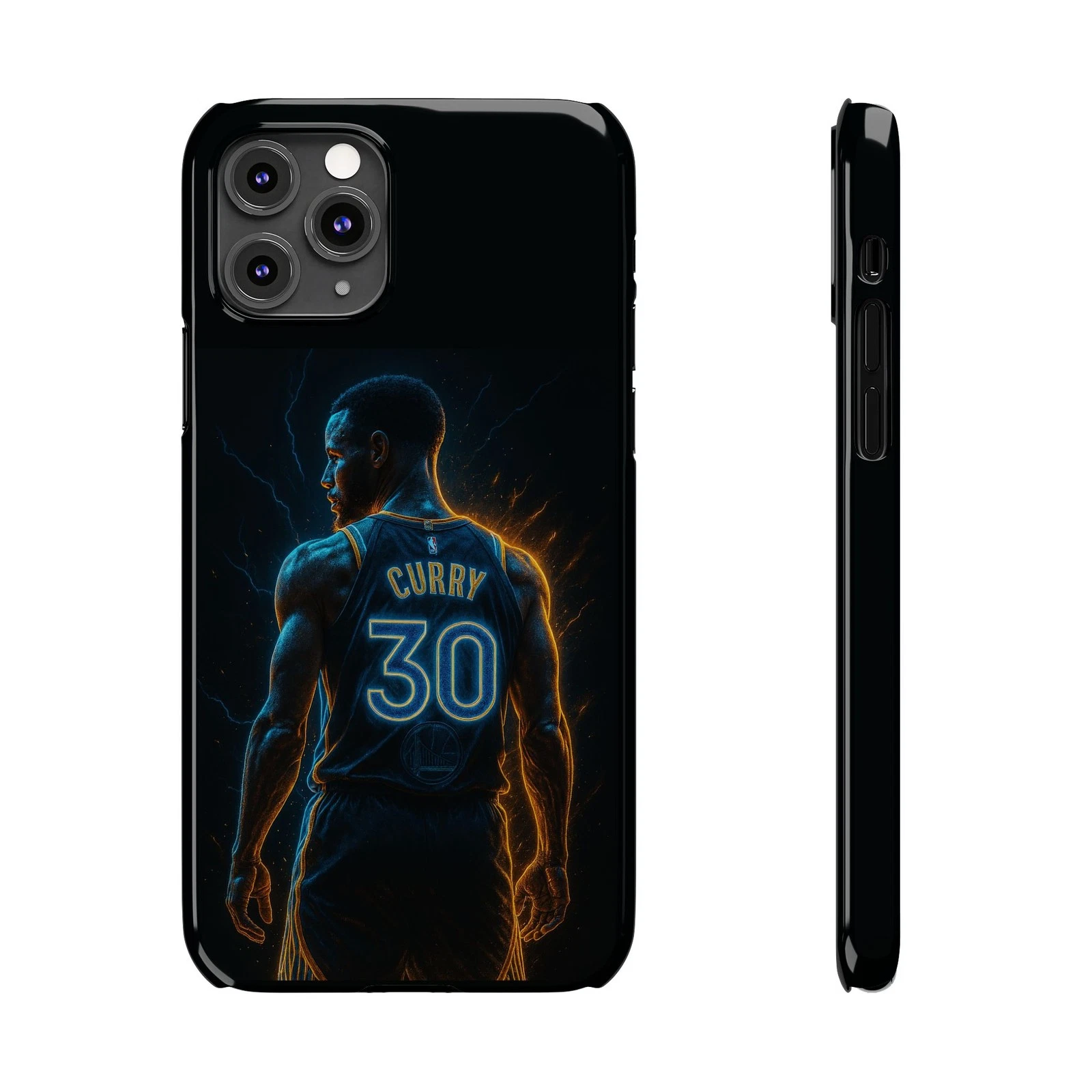 Stephen Curry Basketball iPhone Case, NBA Mobile Cover, Golden State Warriors