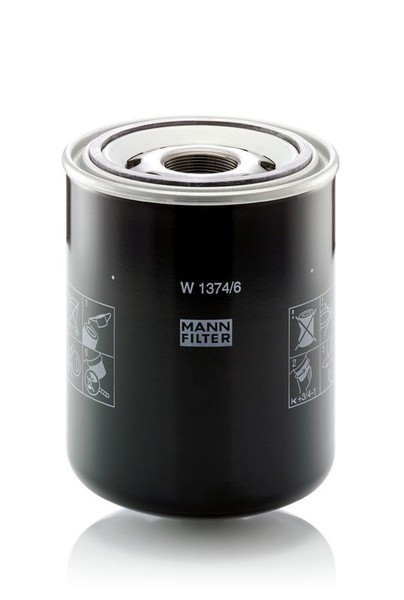 Filter Arbeitshydraulik Mann Filter W 1374 6-image
