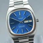 Omega Seamaster TV Rare Blue Dial Auto Cal.1020 Day-Date Ref.166.0211 36mm