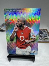 2025-26 Topps Chrome UEFA Club Competitions Thierry Henry SILENCED #SHH-2