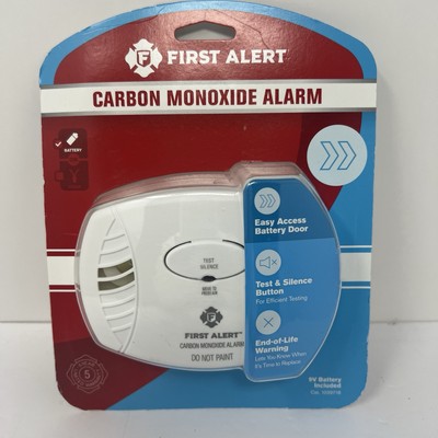 First Alert Carbon Monoxide Alarm NIB