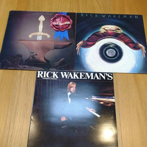 Job Lot Rick Wakeman Vinyl LPs VG+ YES PROG GENESIS PINK FLOYD