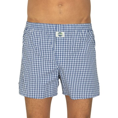 D.E.A.L International Boxershorts Blau kariert