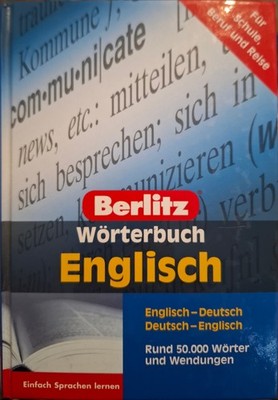 Berlitz Wörterbuch - Englisch-Deutsch + Deutsch-Englisch