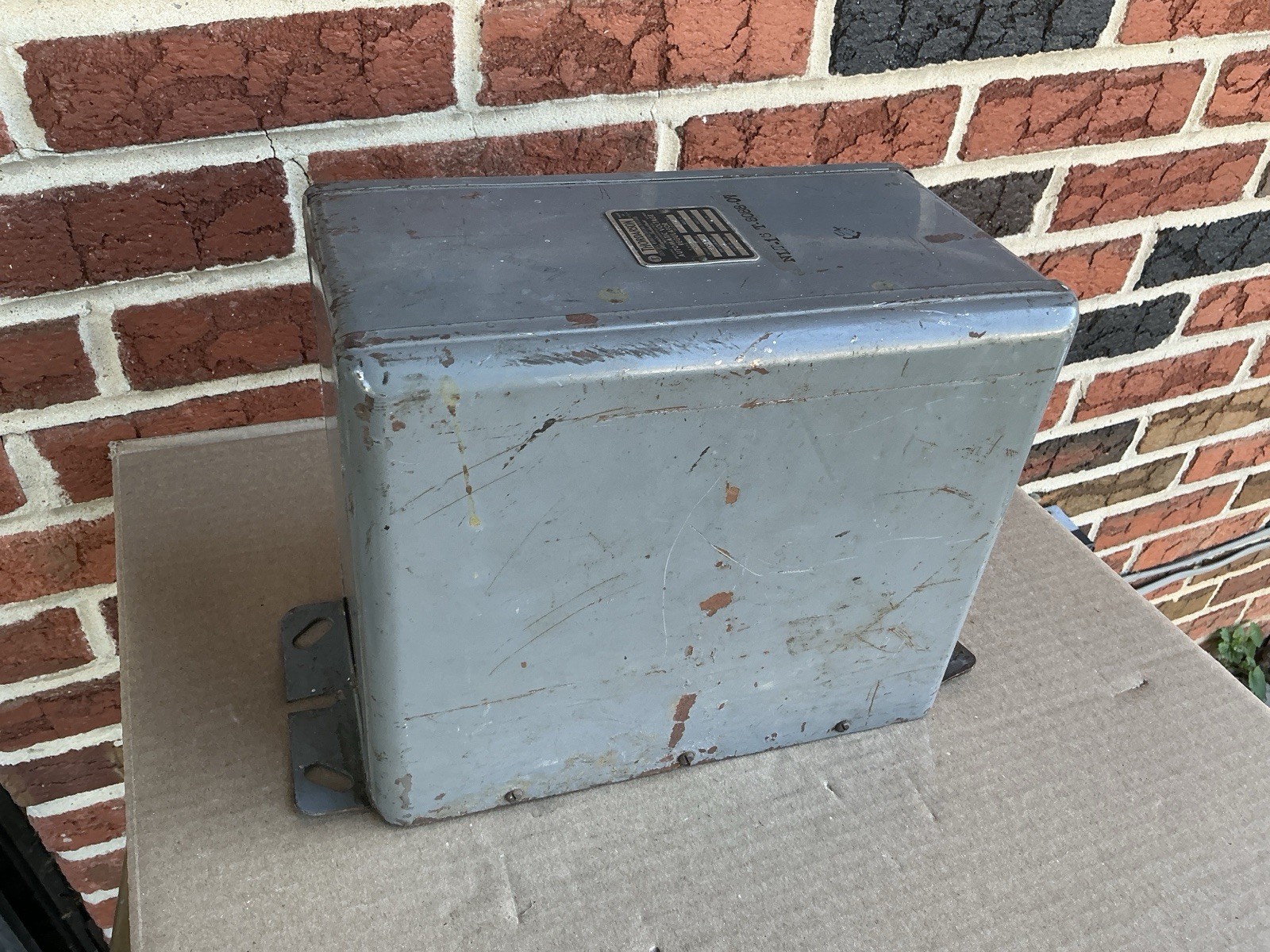 USN LARGE Vtg. THORDARSON T-23V02 AUTOMATIC VOLTAGE REGULATOR 95-130V TO 250V