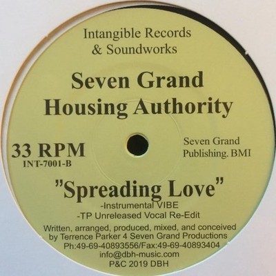 Seven Grand Housing Authority - Spreading Love (Vinyl 12'' - 2019 - DE - Reissue)