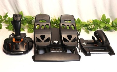  Thrustmaster T.16000M FCS Flight Pack HOTAS Joystick + Pedals + Throttle
