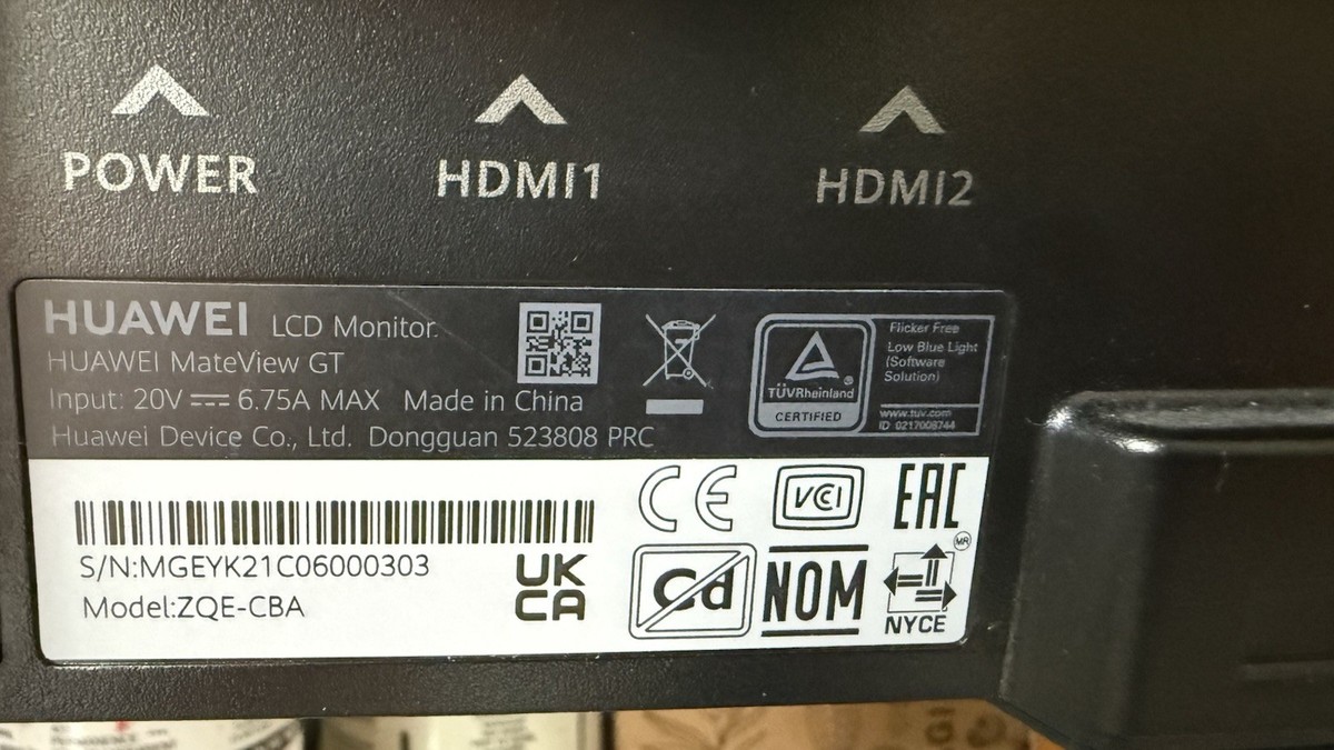 HUAWEI MateView GT Wide Quad HD 34