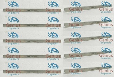 HSS Square Tool Bit 3/32'' x 3'' (2.38 x 76.2mm) M2 Grade 10 Pcs Box India's Best.