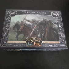 A Song of Ice & Fire: Tabletop Miniatures Game: Stark Outriders Unit ASOIAF Open
